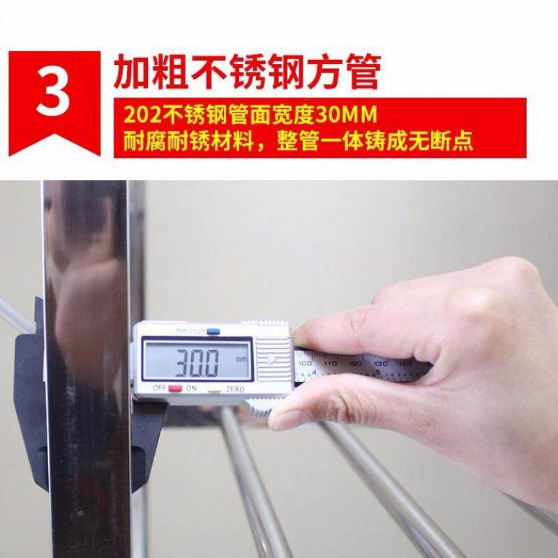 锈钢易简VGP布不衣柜钢管架框加粗加固单双人拼装收纳挂衣架螺丝