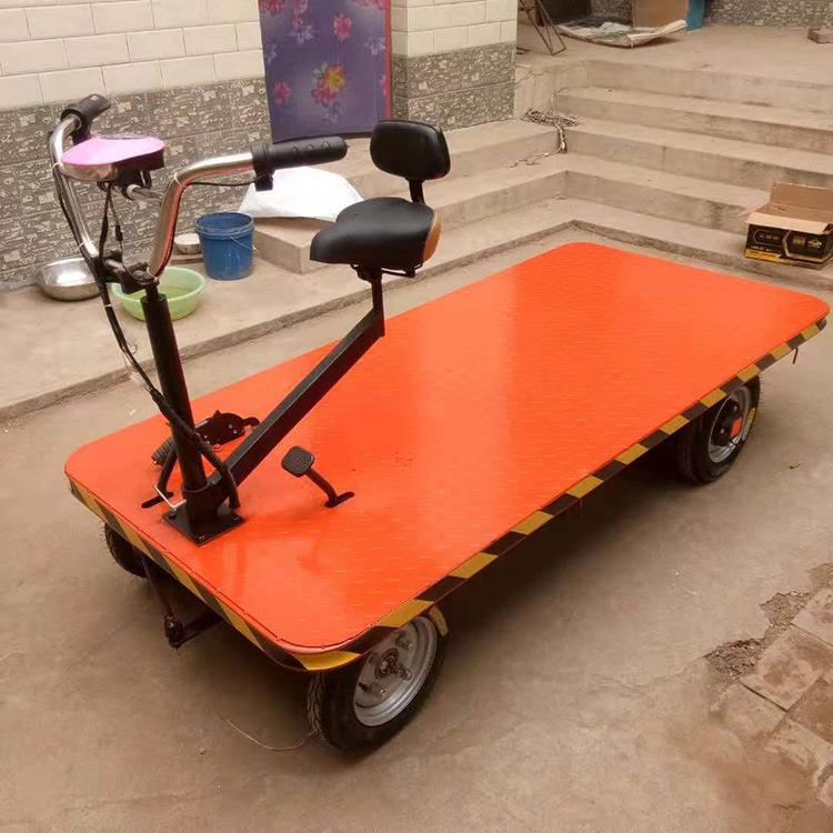 动四轮平板车1IMR可库骑行2*米平板车电房运输搬运车