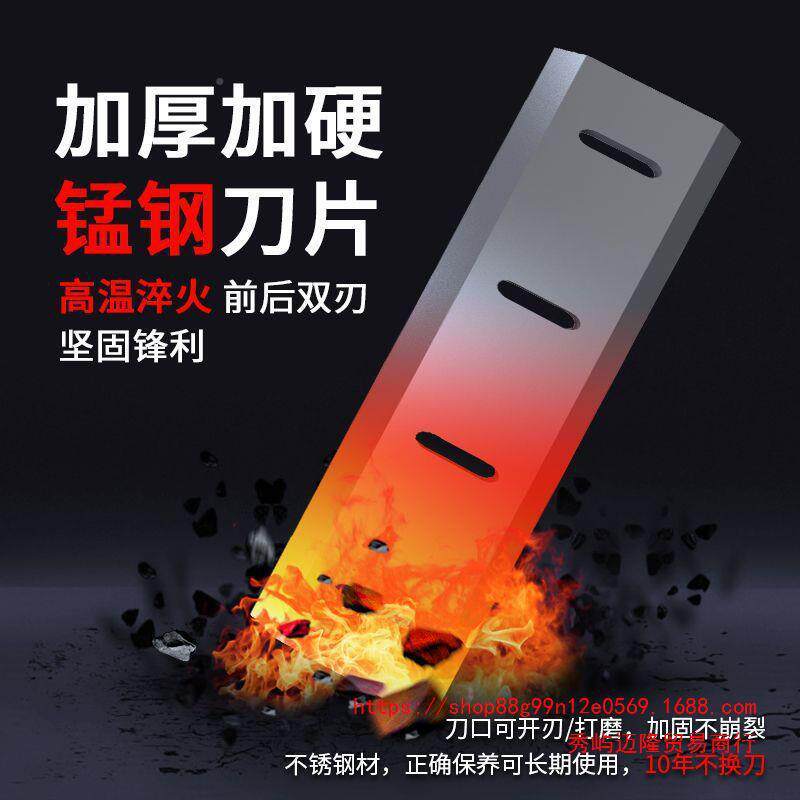 新湿款铡草机小型家用铡草揉丝粉碎一用体机干两牛草羊切养殖9886