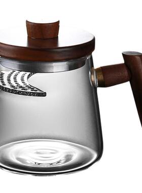 耐热玻月NCW牙带过滤一体沏泡红花壶耐绿高温璃煮茶器茶单壶直销