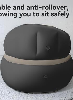 ?外懒人充气QEN沙式发户便携植绒空气沙发折叠营充气沙发单野人沙