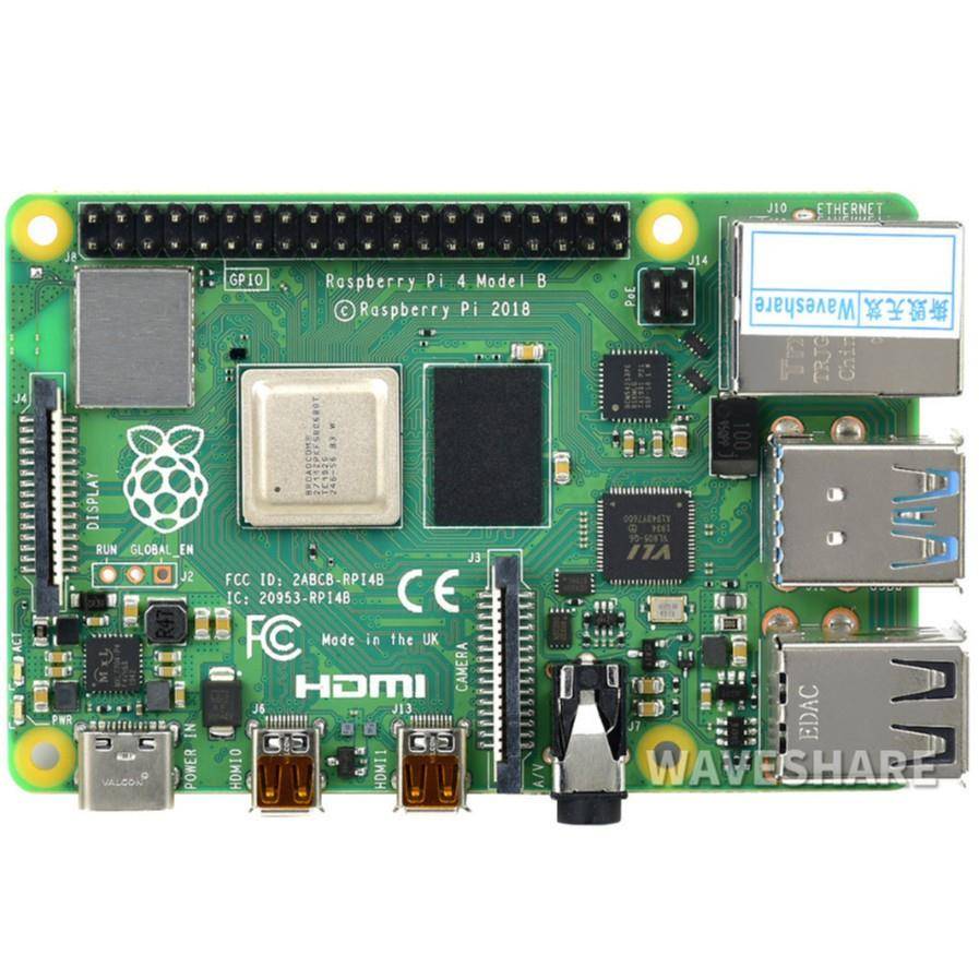 树莓派4B入门套餐含Pi4B代-2//48GB16GSD卡无品牌/散热片电源等