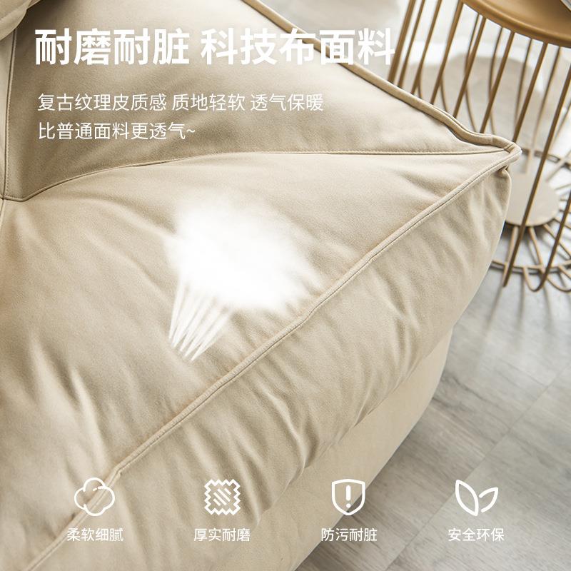 2可025年新款懒人沙发豆袋榻米坐垫卧室台阳单CLY人躺榻可坐懒人