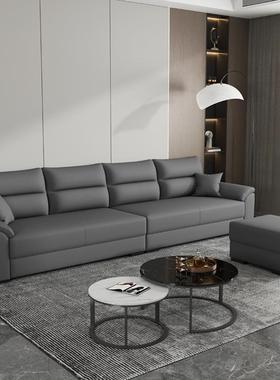 0225新款抓布沙发客小户型公UBX寓出租房直排三猫四厅人位科技布