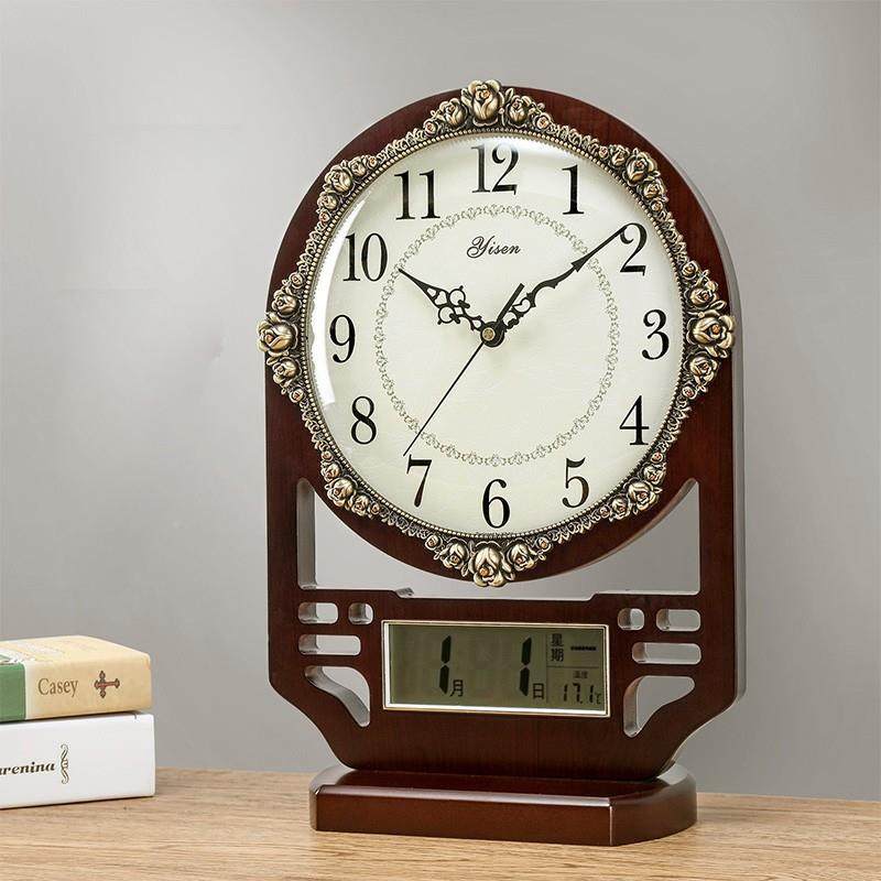新中式座钟饰客厅大号静音台钟表桌件面复古装摆40233万年历古典,玩具/童车/益智/积木/模型,其它,淘宝优惠券,粉丝福利购,淘宝优惠卷