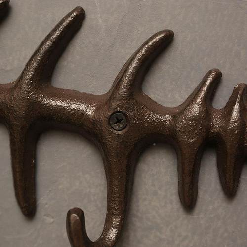 创意入户钥匙玄27064收纳挂钩进门口关物架衣钩帽架壁挂式墙上置