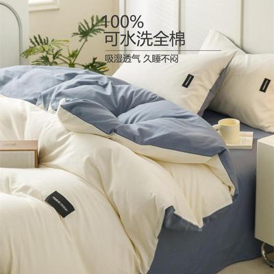 床上四件套全棉a类床笠床单被套三件套被套床上用品南通家纺床品