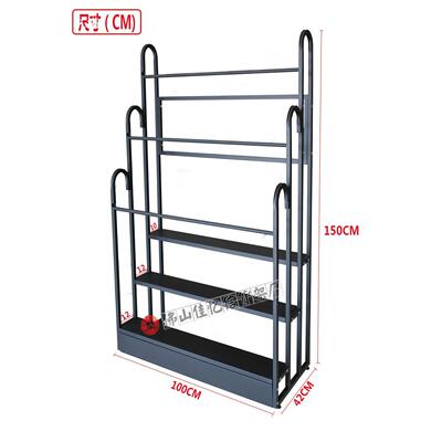 可移动竖改放色膜展架汽太阳膜架子收建玻璃72118车膜广告刻字膜