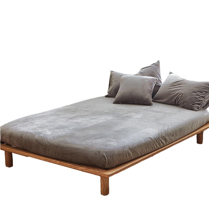 1P202V5年冬季绒XXF法兰绒床笠单件珊瑚绒R床套冬款加绒床单天鹅