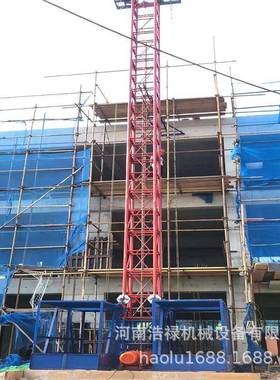 高层建筑楼施工上物料升ADF货柱梯SS100/100型单双房笼施工降机