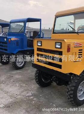 工程FTE柴油四不四轮农用拖像95马力机简易棚六轮运输拉车