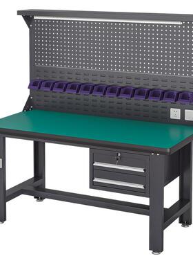 重台型工作台钳工台车间维操台防NYL静电作修桌不锈钢试验工具桌