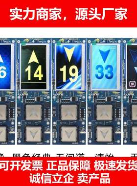 德国十大品牌机电电梯HPB12一体式外呼彩屏HBP12TFT4300T-TKMK