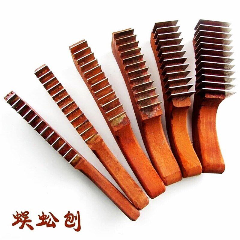 十大品牌工蜈蚣刨手推刨子家具找平红木刨平刨削工具钨Z钢开口刀