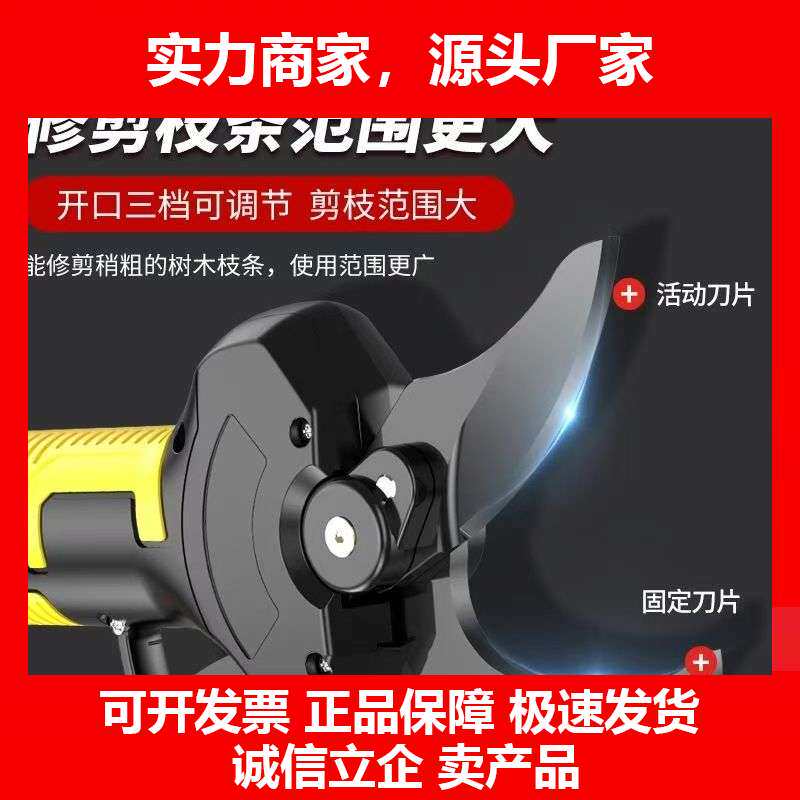 德国十大品牌电动修枝剪电动剪刀果园林剪强力电剪刀剪树枝无线锂