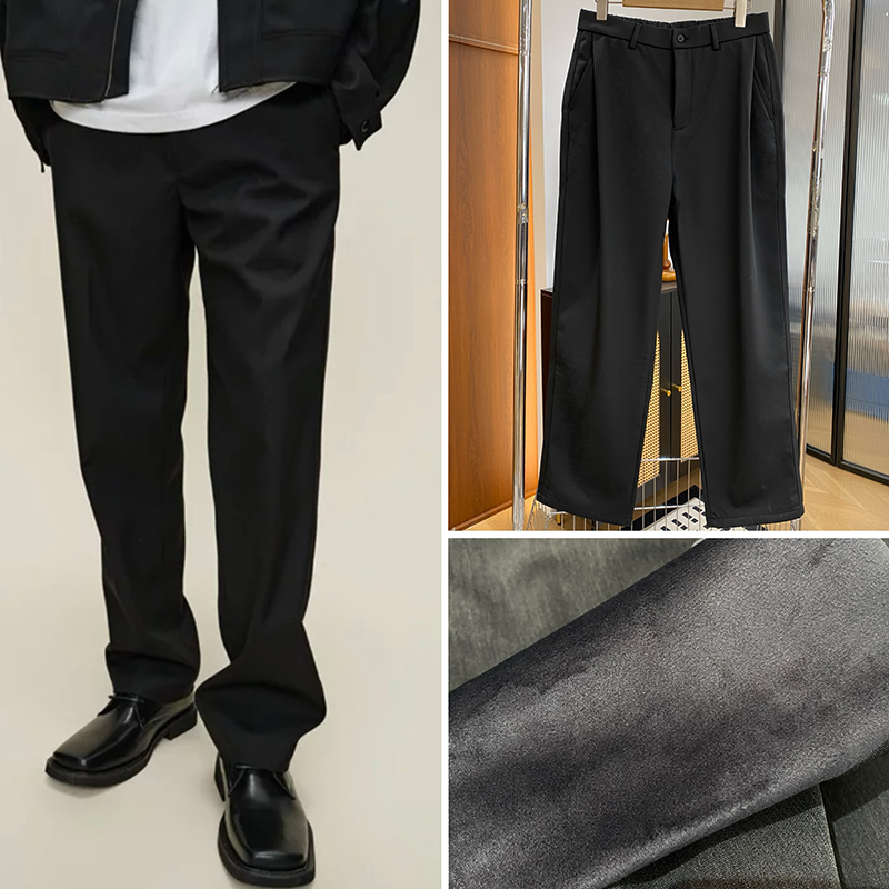 男装 加绒后松紧直筒西装裤   22248【NO退NO换】 1126
