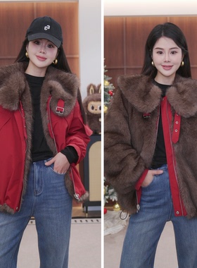 正面派克  反面皮草  两面2穿  三防面料【NO退NO换】2511  1227