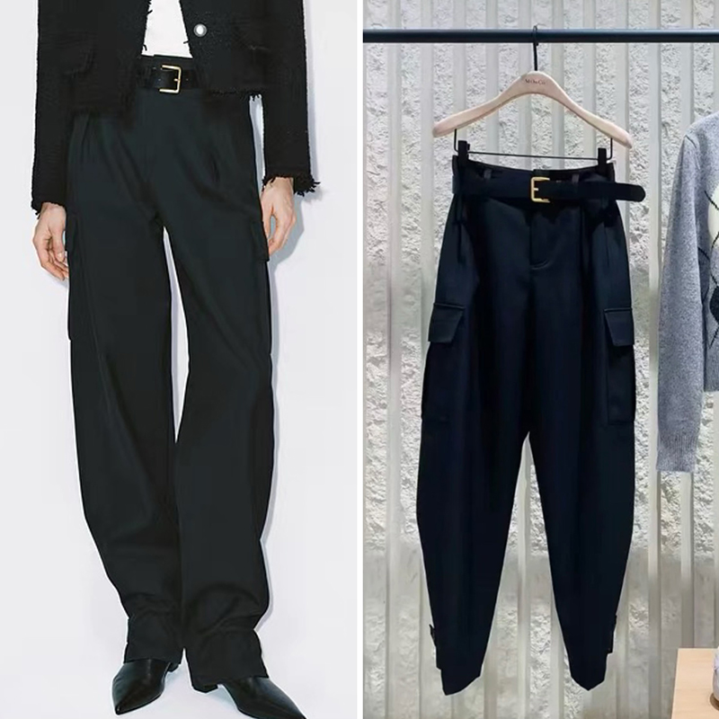 【1：1高复刻】 中性帅气 羊毛直筒长裤 【NO退NO换】00889  1203