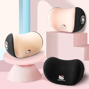 车载座椅头枕卡通记忆棉护颈枕可爱女车用颈枕靠枕四季通用车内饰