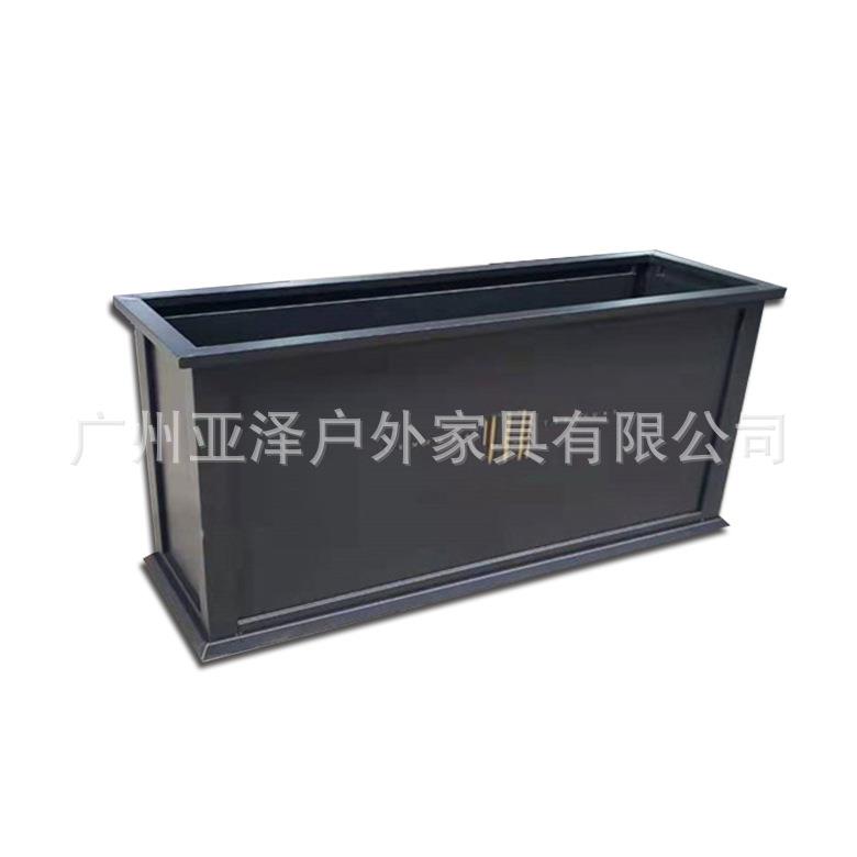 不锈钢花箱园林景观花箱商场商业街花盆摆件酒店广场花槽厂家