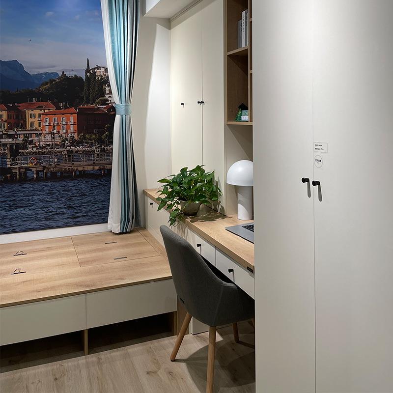 榻榻米床衣TPM柜一体组书桌全童床小户型省空间合多儿功能套塌塌