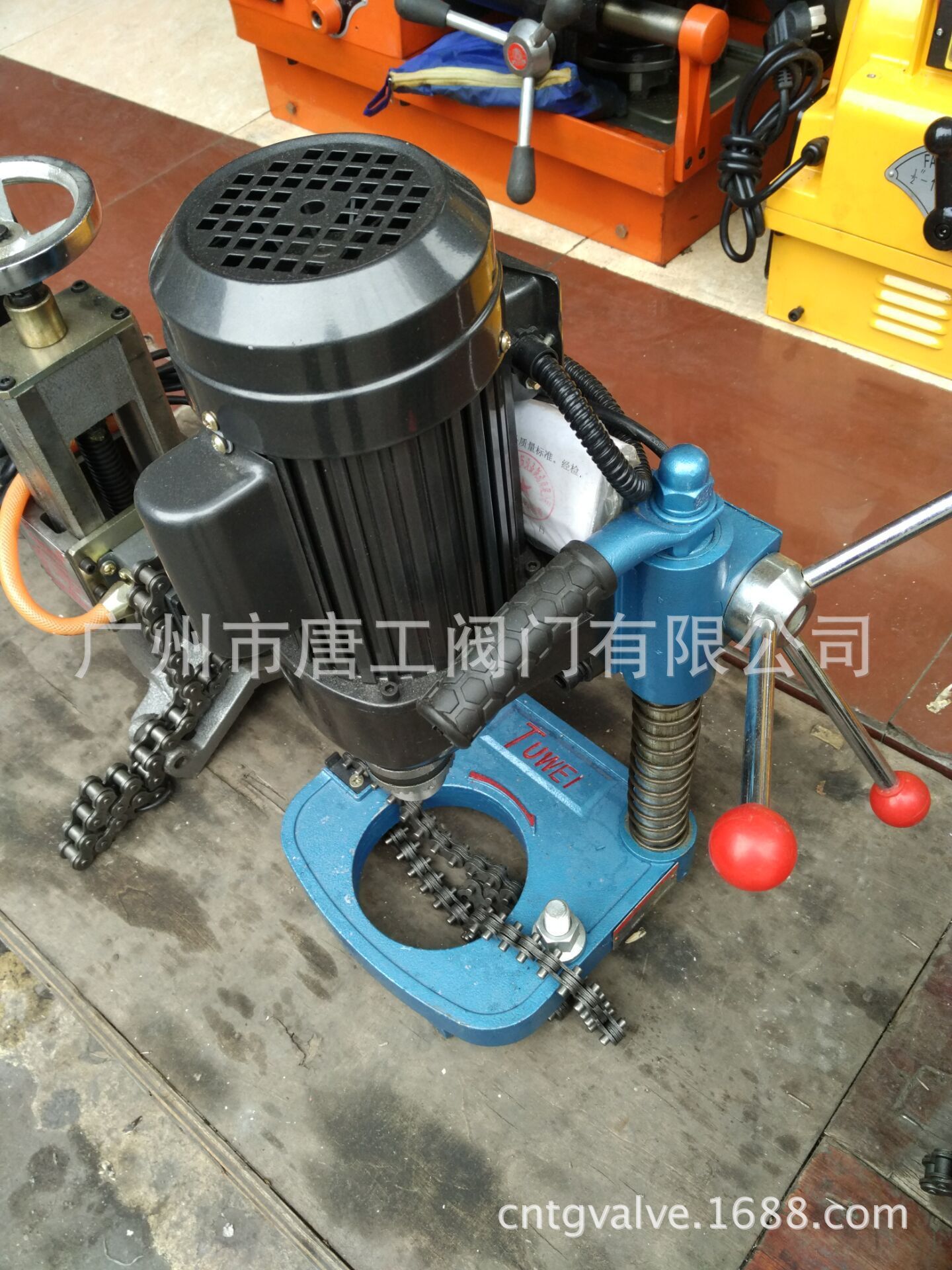 TWK-3便携电动开孔机钢管专用