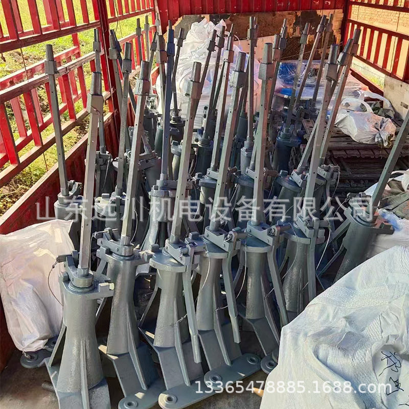 P60立式扳道器安装底座50kg安装支架厂家P50太阳能灯立式扳道器