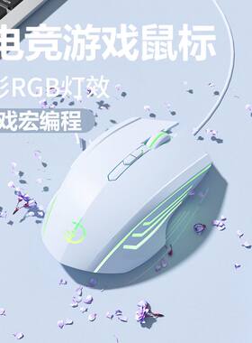有线鼠标适用微星神影16/max 魔龙姬限定款游戏电竞鼠标静音宿舍