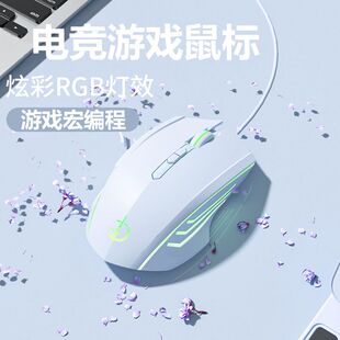 有线鼠标适用微星泰坦16/max/冒险家16/pro游戏电竞鼠标静音宿舍