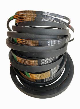 三角带B型7500-12000橡胶传动带大全低伸长耐磨工业皮带浙江