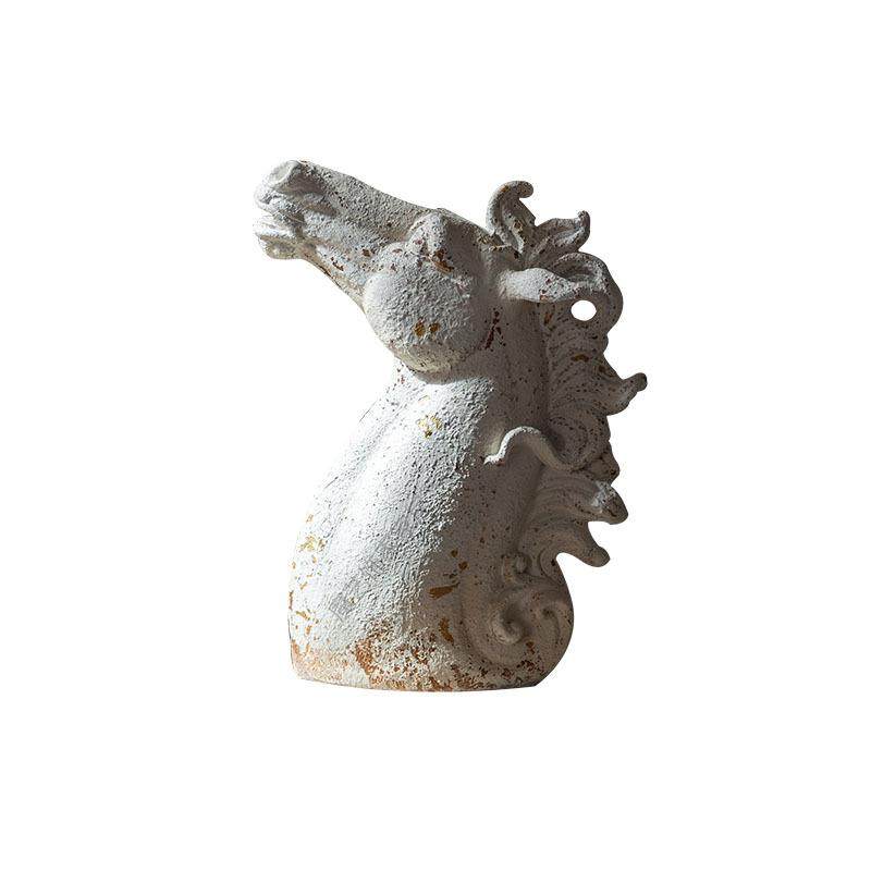 欧法式复古创意大马头家居摆件玄关客厅酒店大堂装饰摆设马到成功,家居饰品,装饰摆件,淘宝优惠券,粉丝福利购,淘宝优惠卷