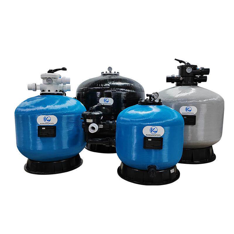 泳池过滤沙缸小型温泉循环水处理系统泳池设备顶出式玻璃纤维砂缸