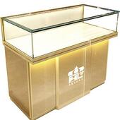 珠宝展柜玻璃展示柜烤漆柜珠宝柜首饰柜台展柜陈列柜置物架展台