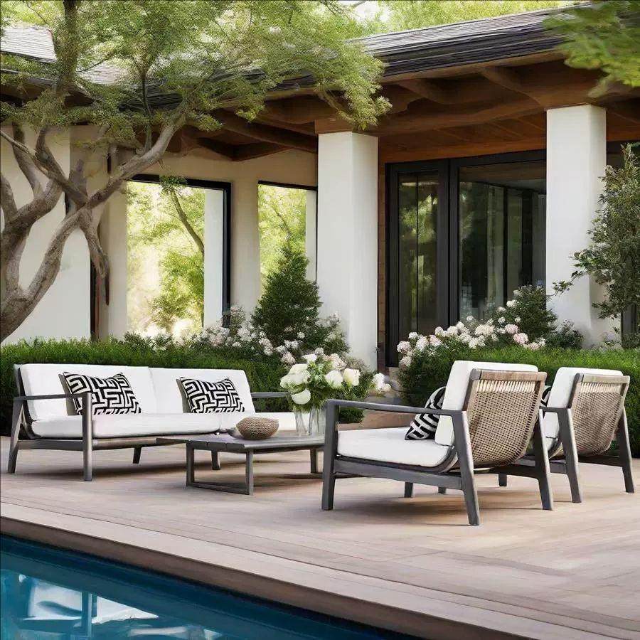 户外沙发椅子市政园林景观庭院民宿售楼部不锈钢阳台休闲家具组合,住宅家具,户外沙发,淘宝优惠券,粉丝福利购,淘宝优惠卷