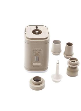 PACOONE户外充气泵露营帐篷睡垫专用电动充气泵游泳圈抽气打气泵