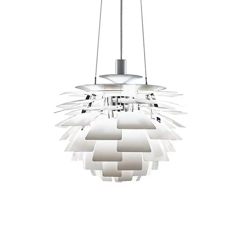 丹麦PH松果室吊灯北灯欧千叶室片餐厅创意卧别卧墅设计师铝材吊灯