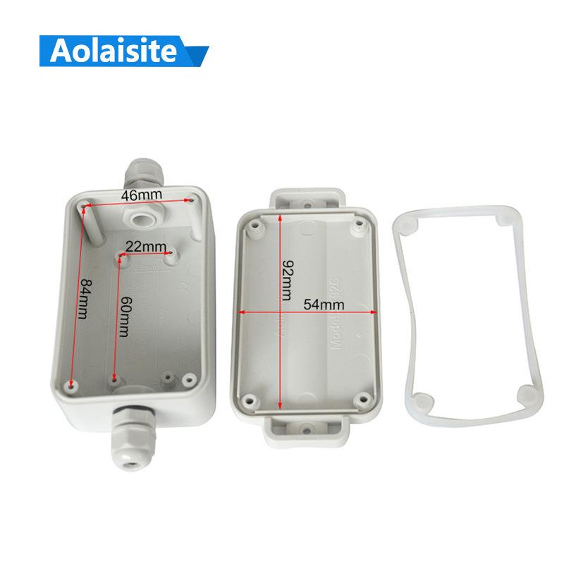 室固定+壳物联网I外P6DXK8防水ABSPC塑料盒线电子接控制器开孔丝
