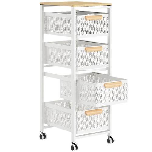 厨房夹缝蔬菜收纳架子落地果蔬放菜篮子多层水果储物置物架