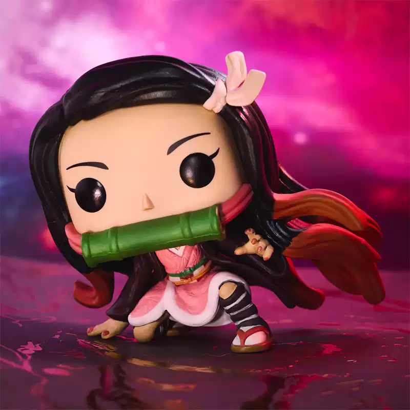 FUNKO《鬼灭之刃》 灶门祢豆子周边手办收藏摆件