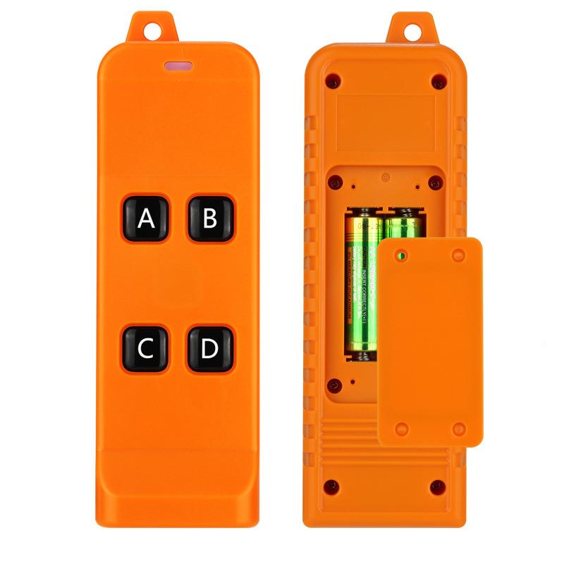 FK工业级868MSHZ遥控开关1机2伏24TUQ48伏水泵电遥控开伏关/点动