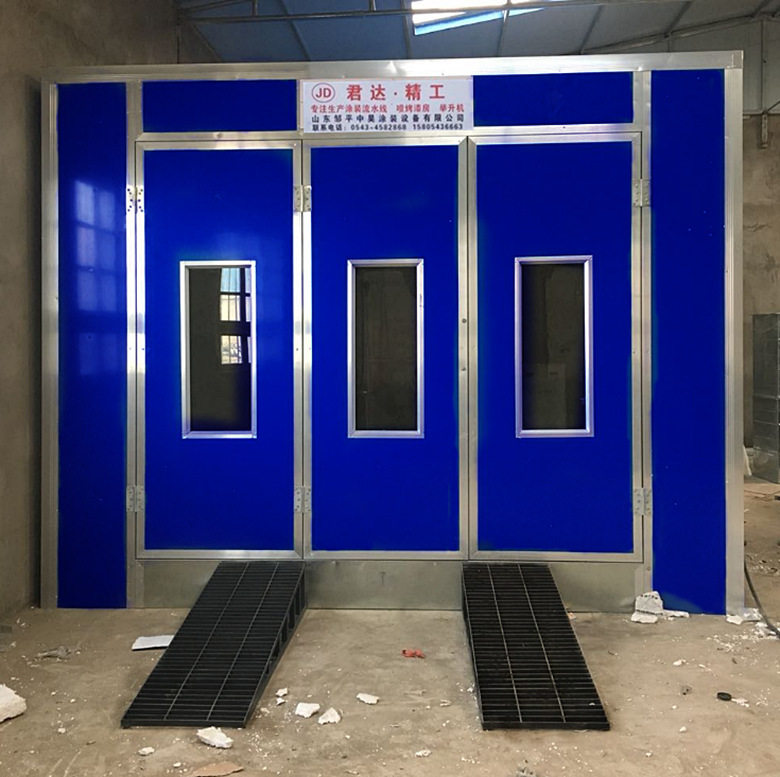 环保移动电加热喷烤漆房
