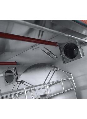 新旋款HE-26XOS8台式旋转电烤炉自动J转烤鸡炉商用烤红薯机烤鸡架