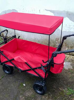 游的推外户春折叠折叠摆摊04WR6R0m购物儿童宝宝双胞胎小拉车拉货