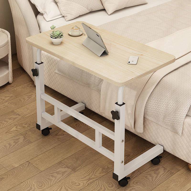 床边桌可动升降卧室学家用简易桌学移生宿书舍习桌懒人专KMA用电