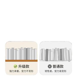 厅矮实木书柜墙整墙自QPP靠由组合书架客家用收纳格子柜落地储物