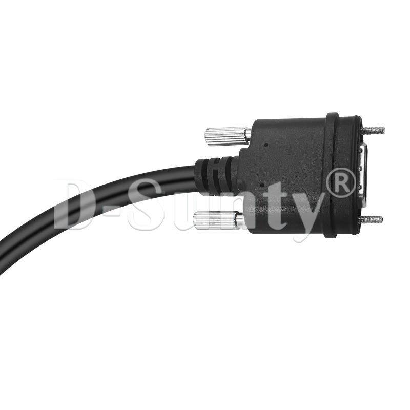 伺服电机喷码机一拖三视频线*HD15针转S拖IS超清视频高CKF柔链线