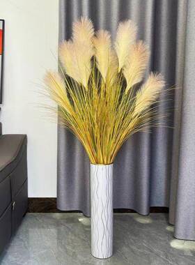 端仿真苇客插花橱高窗CD100195直播间装饰不掉毛落地式厅室内装饰