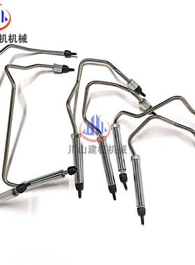 PC400504油6-8高压油管4P11C0发ZJI动机柴油泵管挖掘机配件