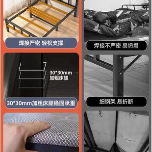 折叠床单FJZ人人家用铁简易床办公室午神器宿舍午休小床出租睡屋