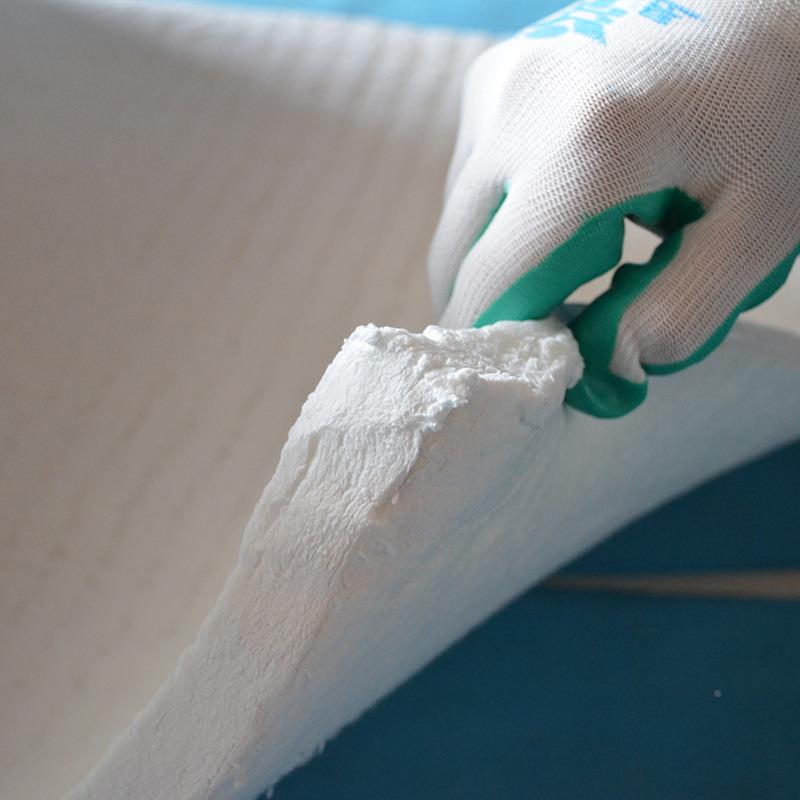 12AK-3260陶纤维毯硅铝甩丝酸火毯耐高温隔热防毡可覆瓷铝箔